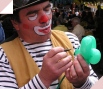 Clown sculpteur sur ballons